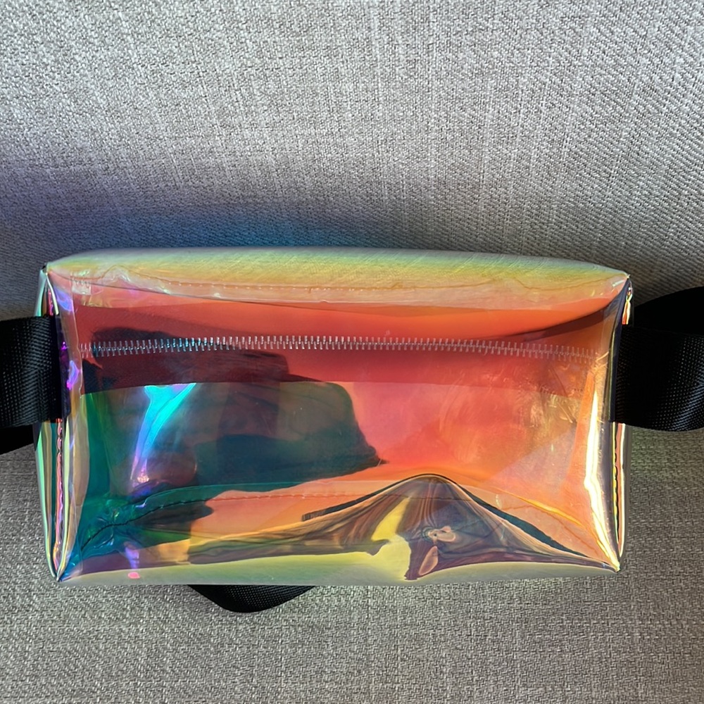 Unbranded‎ Iridescent Stadium Adjustable Belt Bag - Picture 2 of 5
